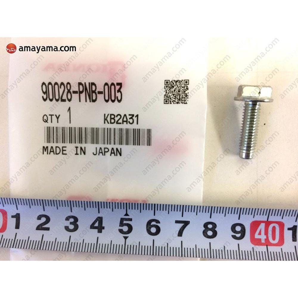 Honda Genuine Oil Pan Bolt 6x20.5