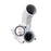 PRL Motorsports 2016-2021 Honda Civic 1.5T Black Thermal Coated Turbocharger Inlet Pipe Kit.