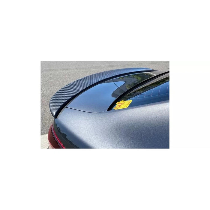 CorkSport Mazda 3 Carbon Fiber Trunk Lip for 2019+ Mazda 3 Sedan