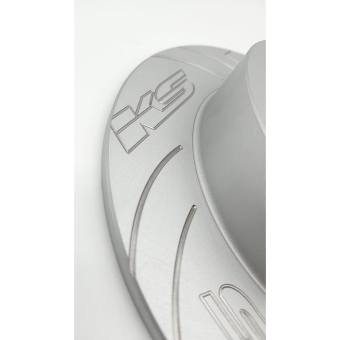 KS Tuned Replacement Front 4 Lug Slotted Rotor Set for Front Drag Brake Kit