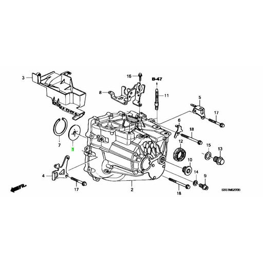 Honda Genuine Plate M, Oil Guide