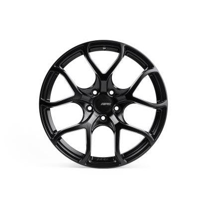 APR A01 Flow Formed 18x8.5 / 5x112 / ET45 / 66.5mm Bore / Satin Black Wheel