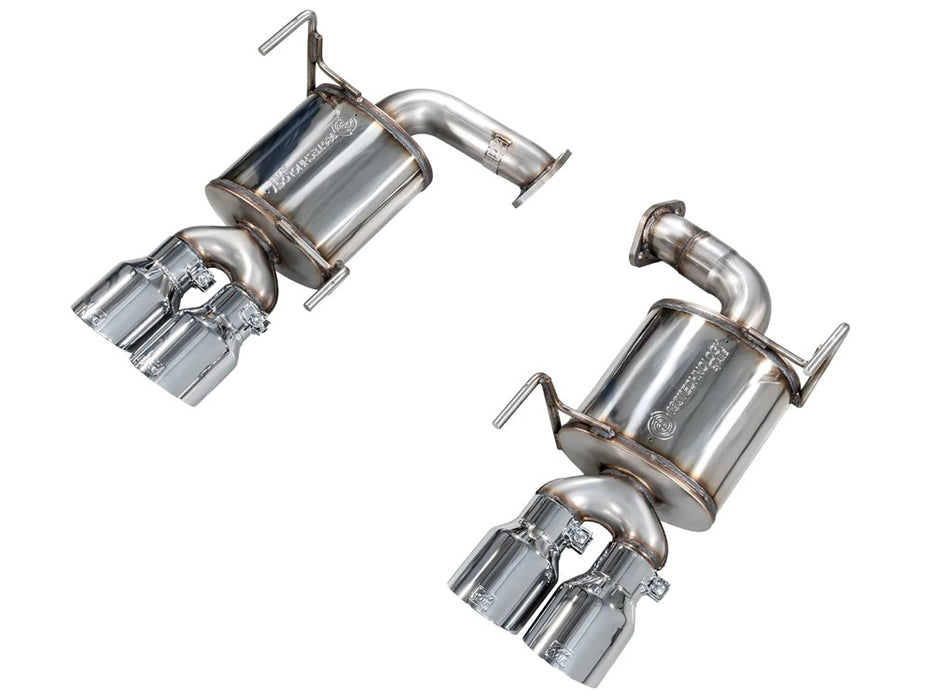AWE Touring Edition Axleback Exhaust for VB Subaru WRX - Diamond Black or Chrome Silver Tips