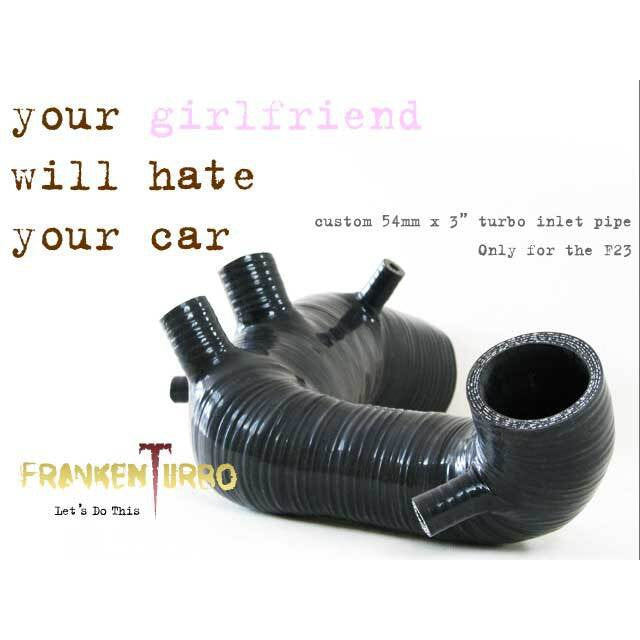 FrankenTurbo F23 Hybrid Turbocharger Kit -  Audi TT Mk1 225HP/VW MK4 Golf (transverse)