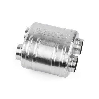 APR Premium Sound Absorption Muffler - Dual 63.5mm (2.5in) - Oval Body 220mm x 169mm x 211mm