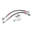 APR 17-20 Audi RS3/15-24 Volkswagen Golf R Braided Stainless Steel Brake Line Set - Rear