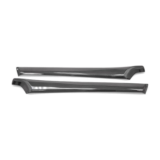 OLM LE Dry Carbon Front Door Trim Upper Panels - 15 WRX STI