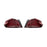 OLM Spec CR Tail Lights (Red Lens Black Base) - 2015-2021 Subaru WRX STI