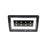 OLM NB R F1 Rear Brake Light (Clear Lens Gloss Black Base White Bar) - 15 WRX STI
