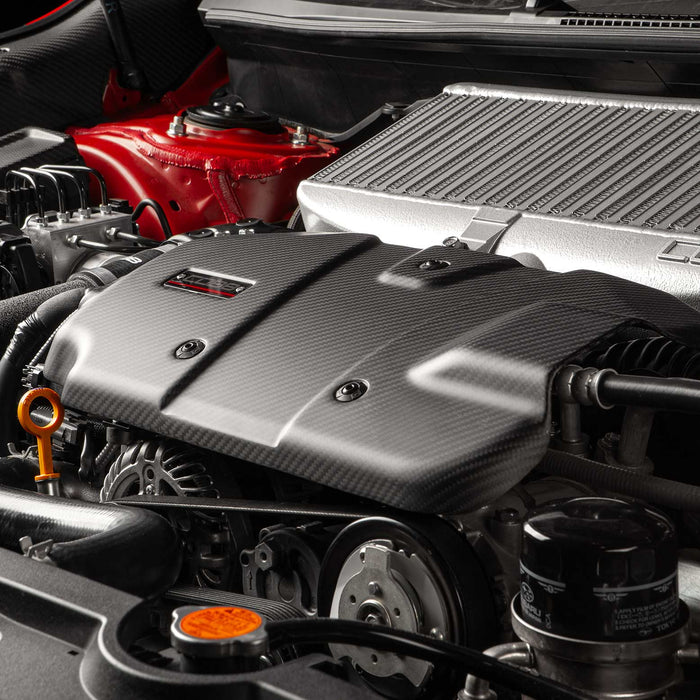 Subaru Redline Matte Carbon Fiber Engine Cover WRX 2022-2025