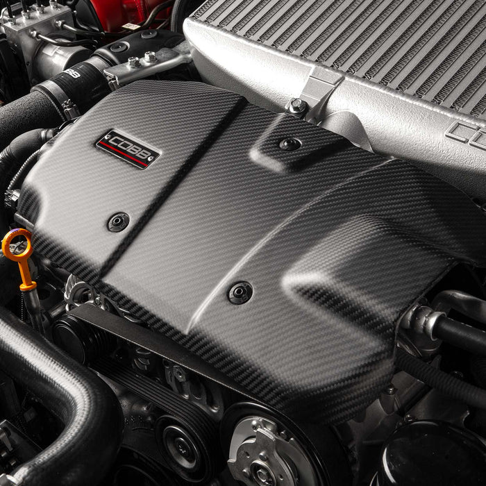 Subaru Redline Matte Carbon Fiber Engine Cover WRX 2022-2025