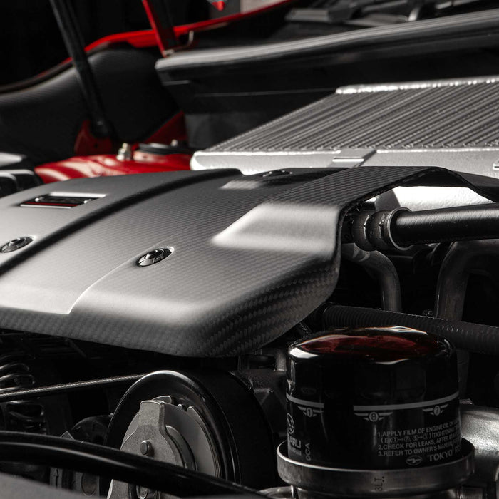 Subaru Redline Matte Carbon Fiber Engine Cover WRX 2022-2025