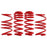APR 22-26 Volkswagen Golf R (MK8) Roll-Control Lowering Springs - Red