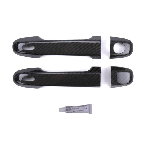 OLM Dry Carbon Fiber Door Handle Cover - 2013 FT86-Gloss Carbon Fiber