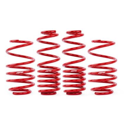 APR 15-21 Volkswagen Golf R/GTI (MK7/MK7.5) Roll-Control Lowering Springs - Red