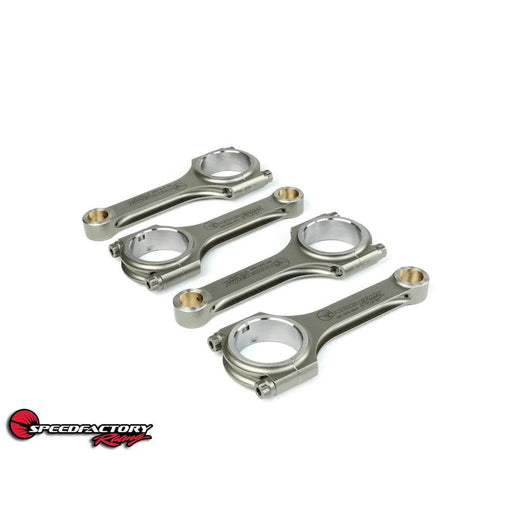SpeedFactory Racing USDM D15B Vitara Spec No-Notch Forged Steel H-Beam Long Connecting Rods - set of 4 rods