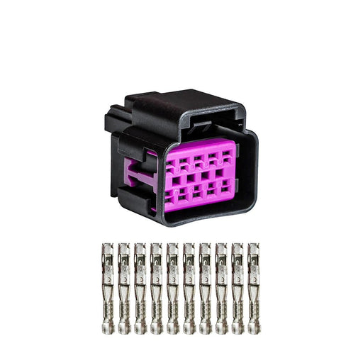 FuelTech PRO550/600 10-Way Connector Kit (Harness Side)