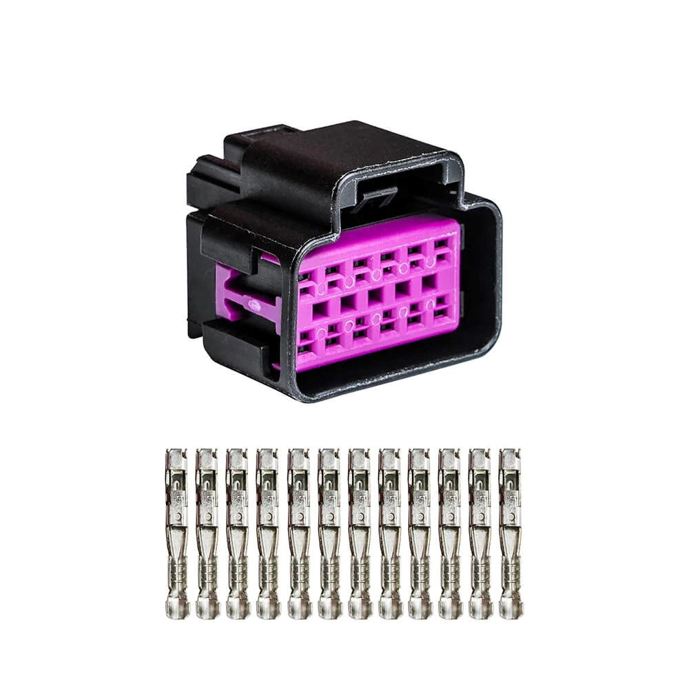 FuelTech PRO550/600 12-Way Connector Kit (Harness Side)