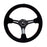 NRG Innovations 350mm 3" Deep Dish With Slits Suede