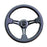 NRG Innovations 350mm 3" Deep Dish With Slits Leather