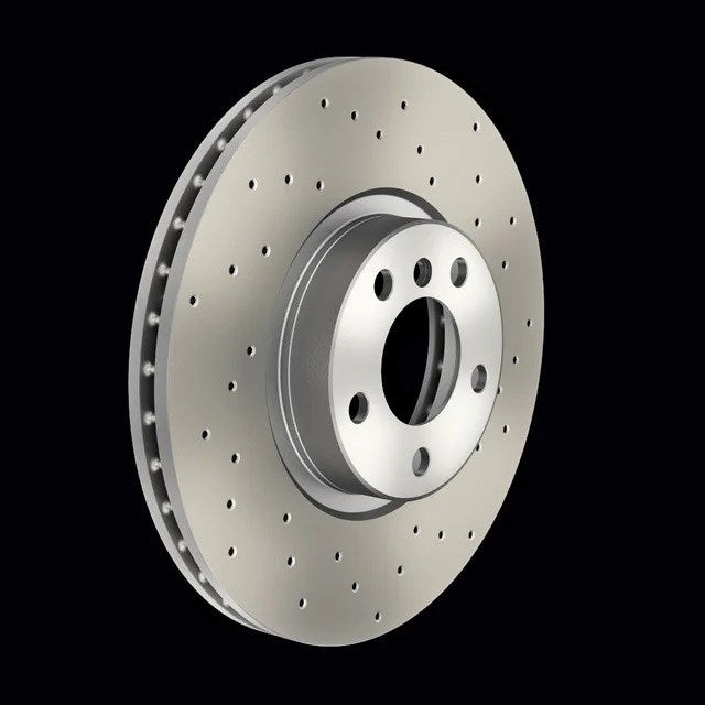 Brembo Front Brake Rotor 350mm Cross Drilled - Honda Ciovicv FK8