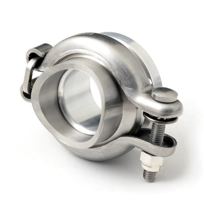 GFB V-Clamp Weld-On kit is used to mount GFB BOVs onto stainless steel intercooler pipes