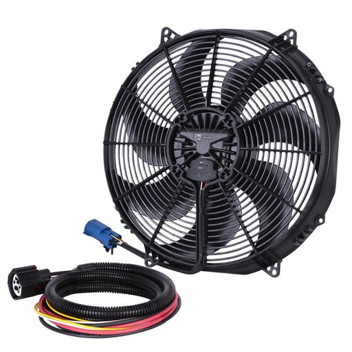 SPAL 300W 15.2in Flush Mount Brushless Fan w/Jumper Harness