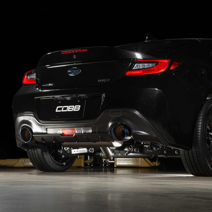 COBB TITANIUM CAT-BACK EXHAUST SUBARU BRZ, SCION FR-S, TOYOTA GR86