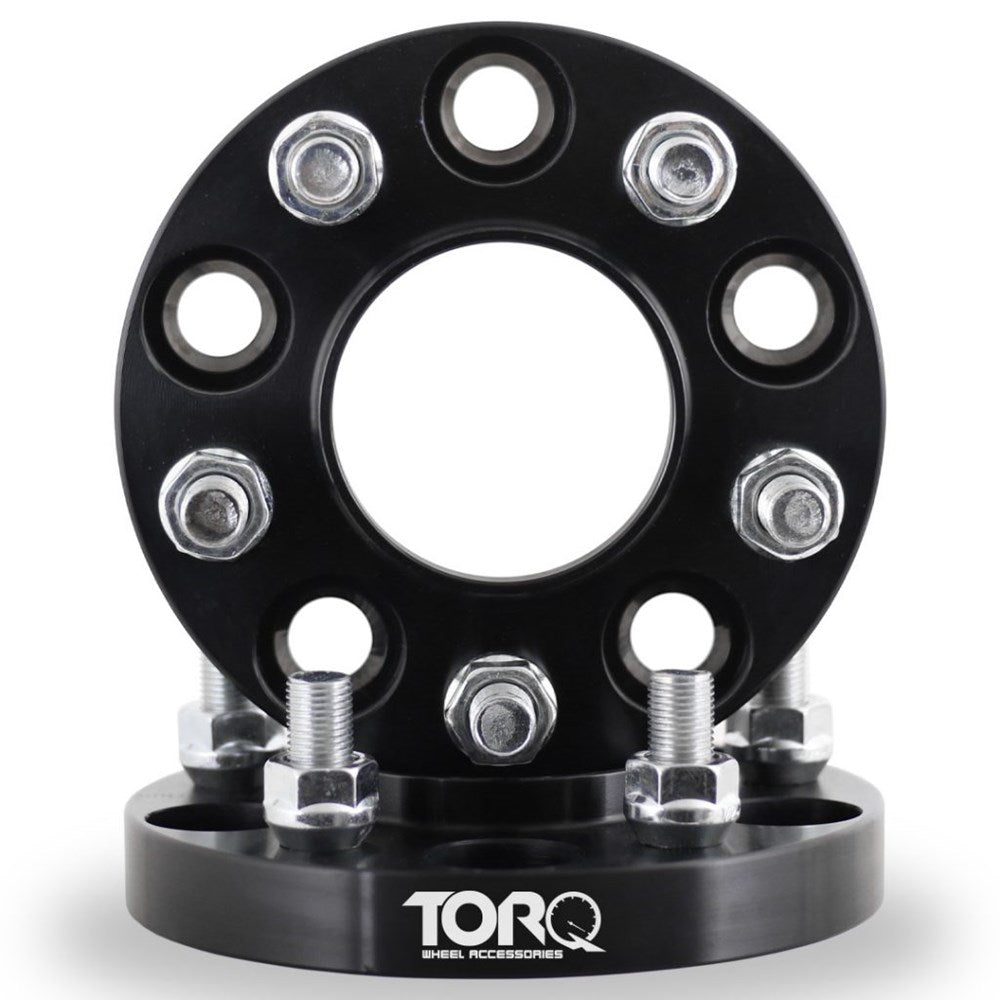 Torq Bolt On Hubcentric Wheel Spacers 5x130 71.6CB M14x1.5 - Porsche, Audi, VW