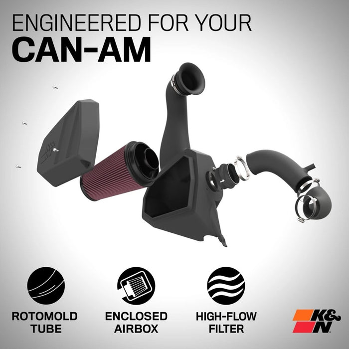 K&N 23-24 CAN-AM Maverick RX 999CC AirCharger - Cold Air Intake System