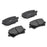 APR 06-09 Audi A3/A4 & A3/A4 Quattro/07-11 & 15-21 Volkswagen GTI Advanced Street Brake Pads - Rear