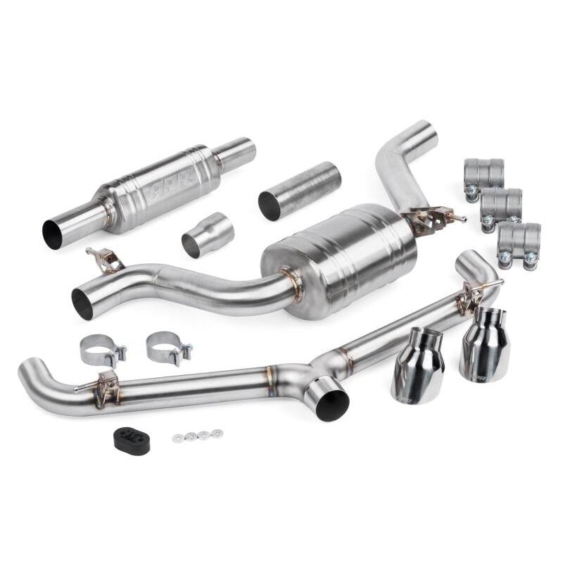 APR 18-21 Volkswagen GTI (MK7.5) Catback Exhaust System w/Front Muffler