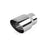APR Single-Walled 3.5in Slash-Cut Tips - Polished Silver - Set of 2