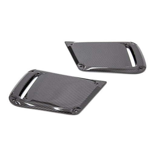 OLM LE Dry Carbon Fiber JDM Facelift Bezel Cover (No Fog Hole) - 18 WRX STI