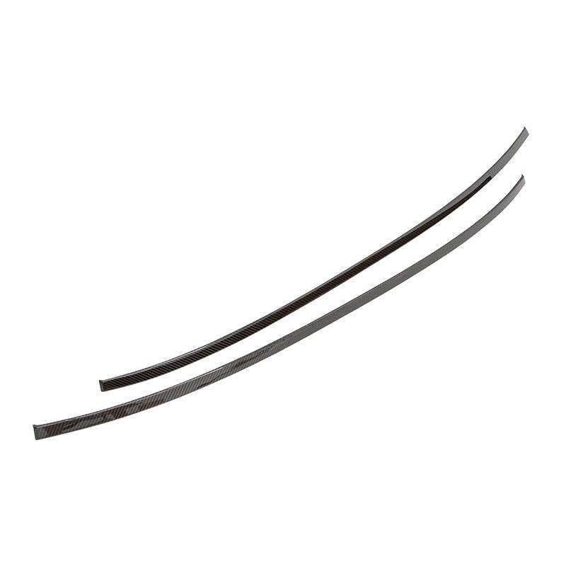 OLM LE Dry Carbon Rain Channel Guard Trim - 15 WRX STI
