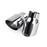 APR Single-Walled 3.5in Slash-Cut Tips - Polished Silver - Set of 2