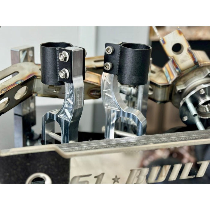 S1Built - AWD Conversion Bundle: Alpha6 Lite AWD/RWD/FWD Rear Trailing Arms with Delta7 Rear Diff Mount Kit and Billet Forks