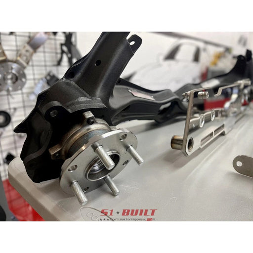 S1Built - AWD Conversion Bundle: OEM style AWD/RWD/FWD Rear Trailing Arms with Delta7 Rear Diff Mount Kit and Billet Forks
