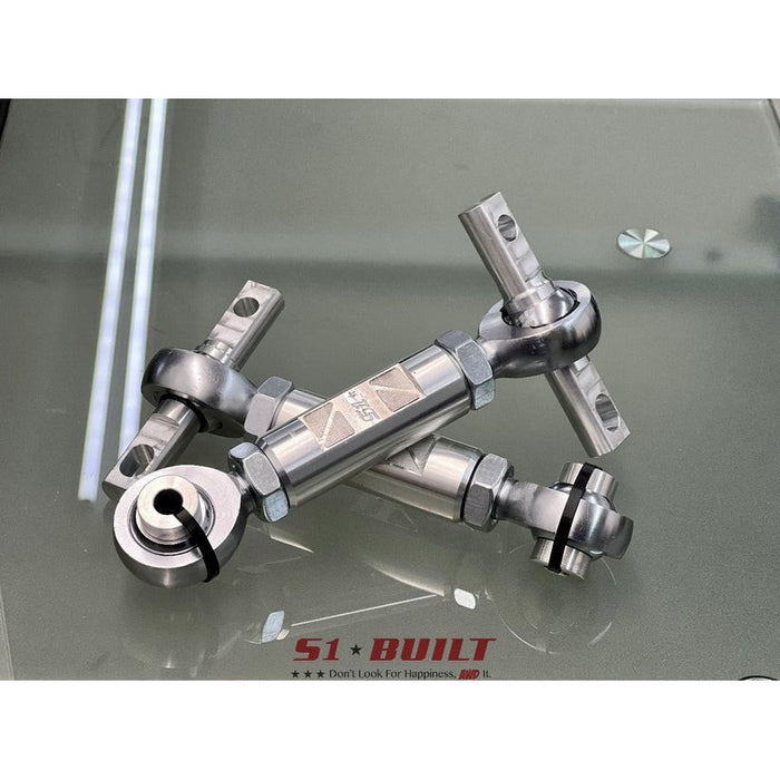 S1Built - Billet Adjustable Camber Kit 88-00 Civic, 90-01 Integra, 97-01 CR-V