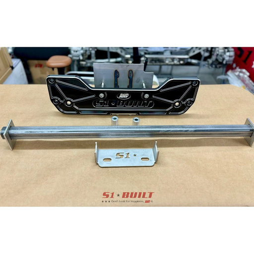 S1Built - Billet Aluminum Rear Diff Mount Kit - RSX/EP3/EM2/ES/ in Black Anodize