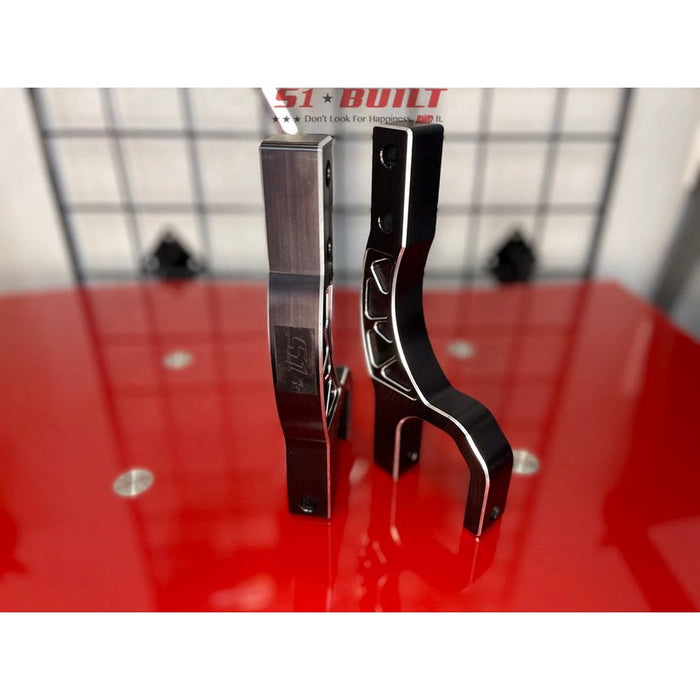 S1Built - Billet Forks - Anodized Black