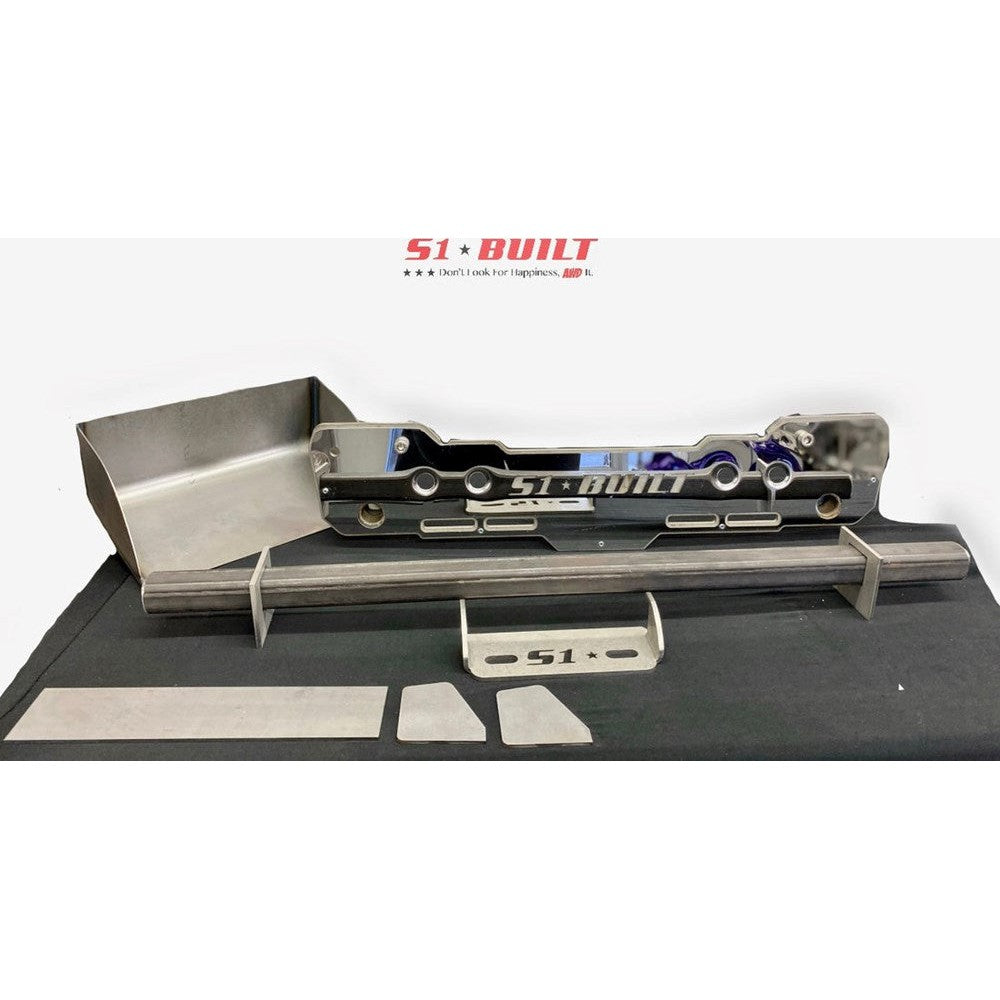 S1Built - Delta7 Rear Diff Mount Kit with Trunk Cover Plate