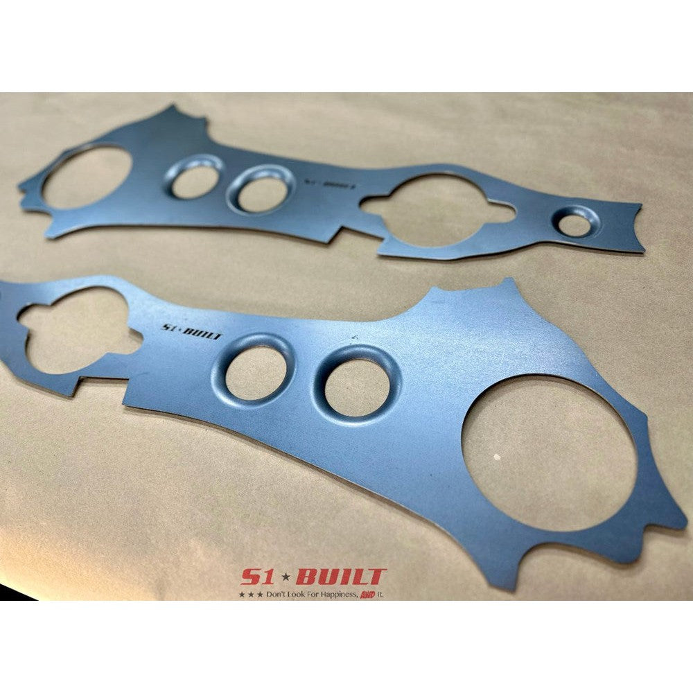 S1Built - DIY Gusset Plates - OEM Arms