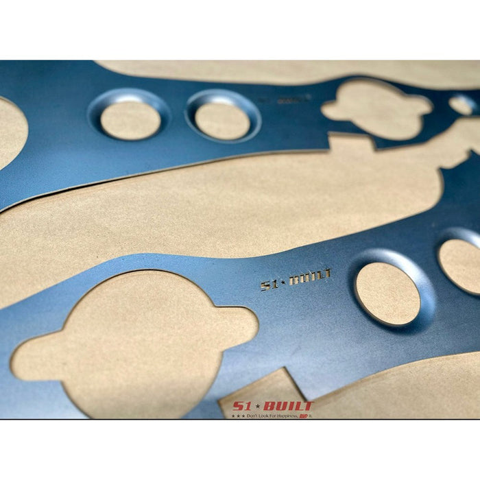 S1Built - DIY Gusset Plates - OEM Arms