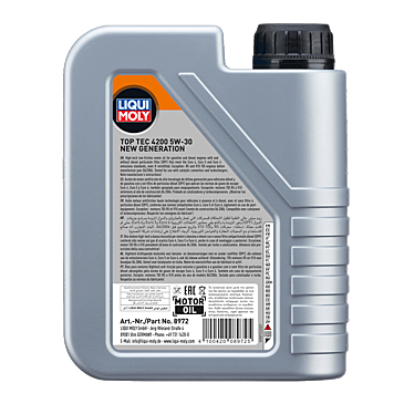 Liqui Moly Top Tec 4200 5W-30 New Generation