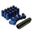 Agency Power Tuner Lugs 12x1.25 Closed End Wheel Lug Nuts - Blue