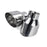 APR Single-Walled 4in Slash-Cut Tips - Polished Silver - Set of 2