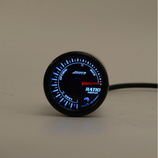 ADDCO - 52mm Universal Car Auto Air Fuel Ratio Gauge Meter LED 7 colours With Holder