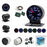 ADDCO - 52mm Smoke Face Car Auto Bar Turbo Boost Gauge Meter With Sensor And Holder