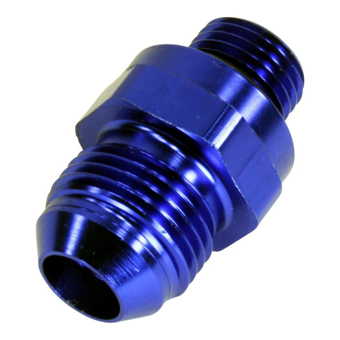 AEM -6AN to -8AN Discharge Fitting with Check Valve for Inline Hi Flow Fuel Pump
